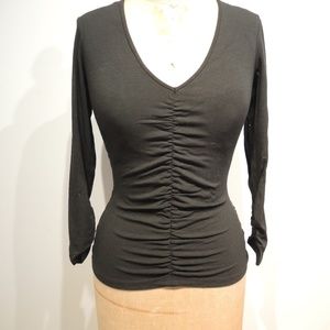CACH’E V-neck Lace back long sleeve Elastane Blend